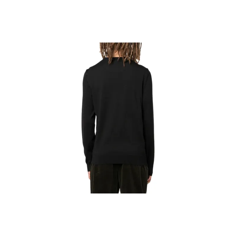 HUGO BOSS Logo Embroidered Crewneck Jumper-2