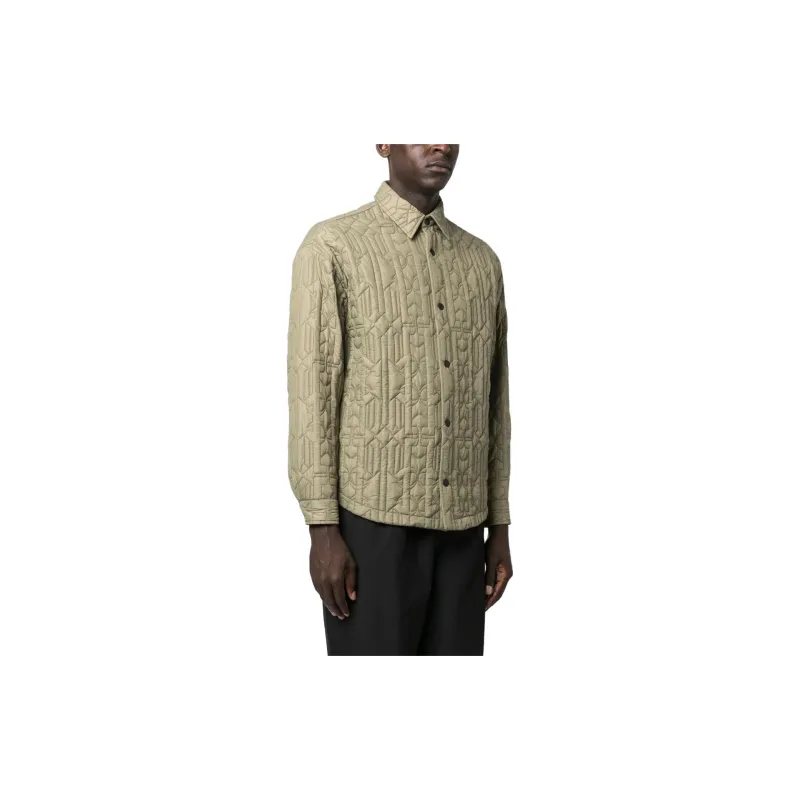 PALM ANGELS Jackets Men Khaki-1