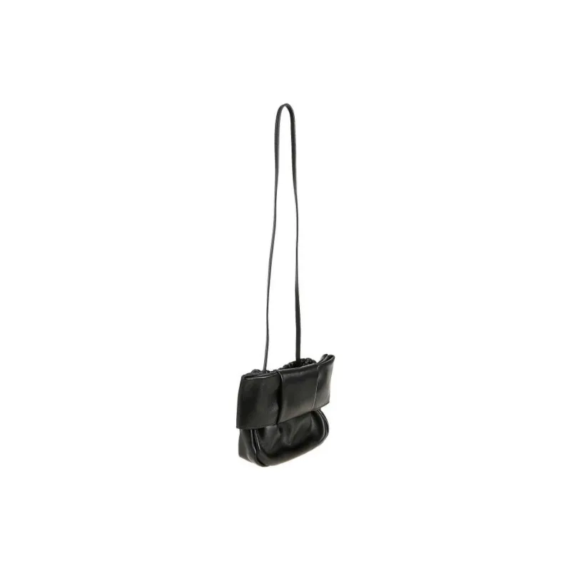 JIL SANDER Logo Embossed Shoulder Bag-2