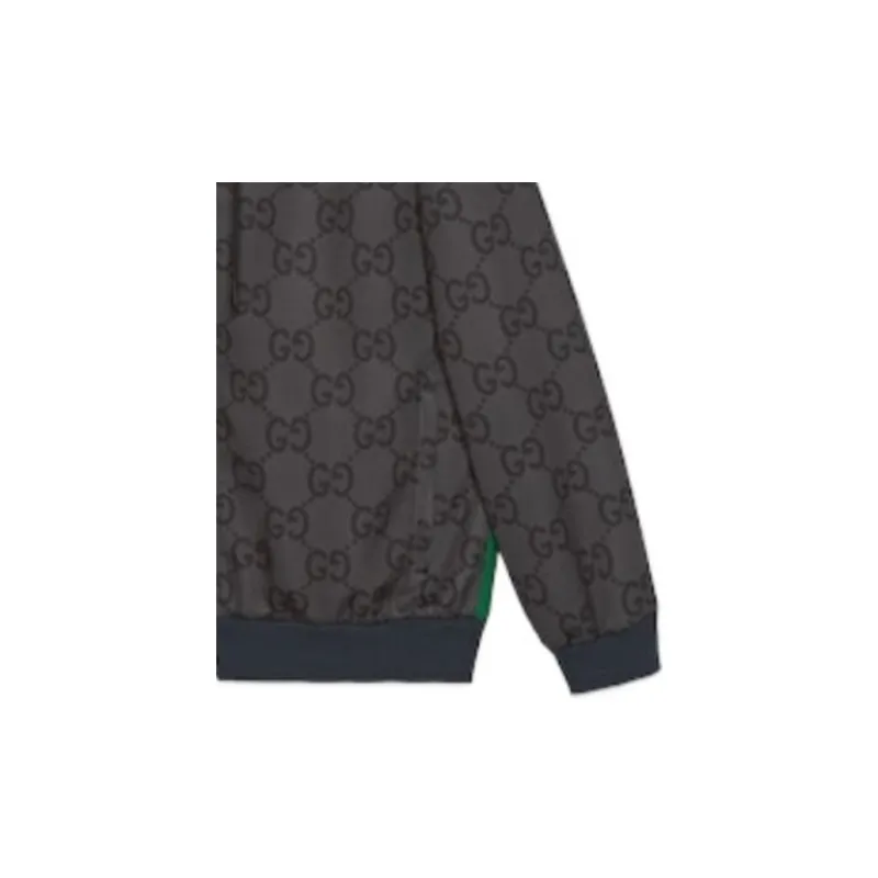 GUCCI Jumbo Gg Zip Jacket With Web-6