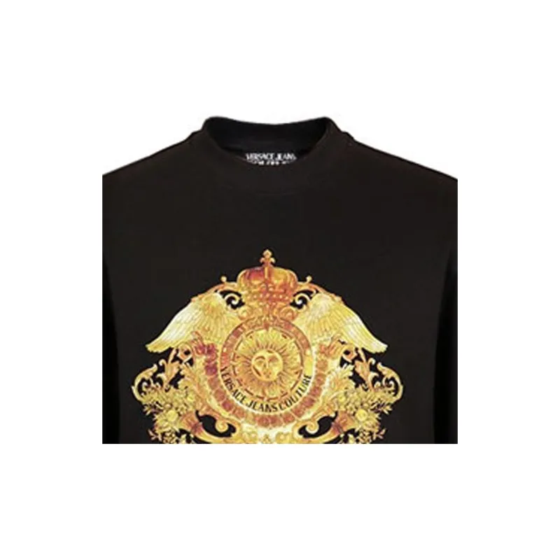 VERSACE T Shirts Men Black-4