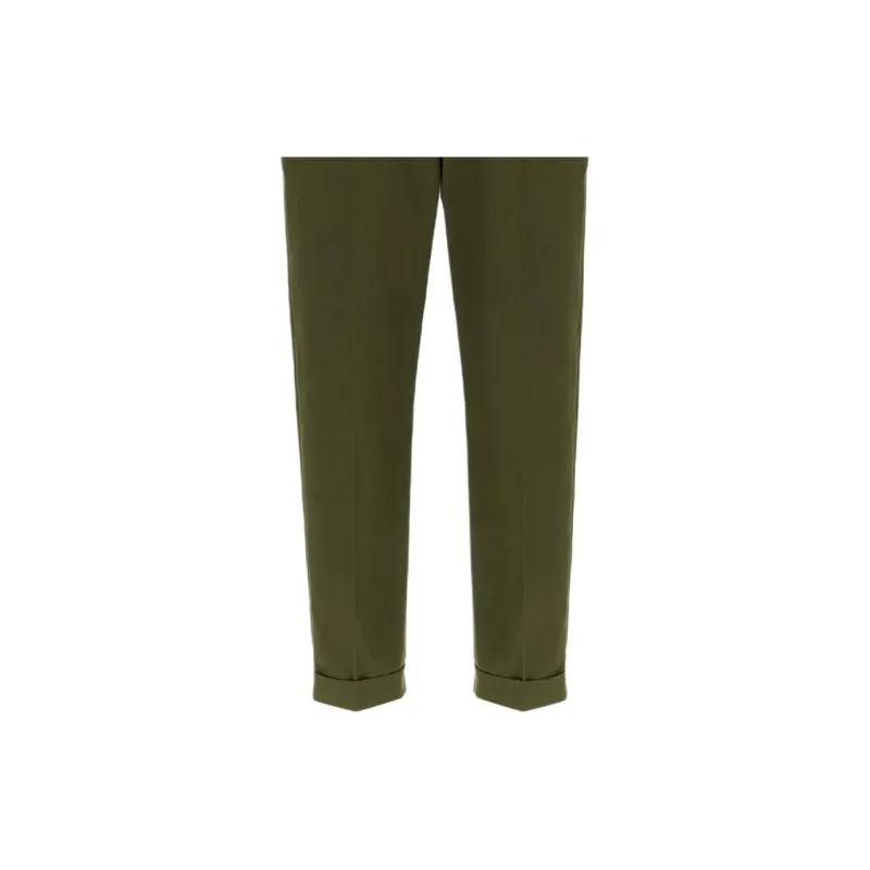 Roberto Cavalli SS24 Casual Pants Men's Green-6