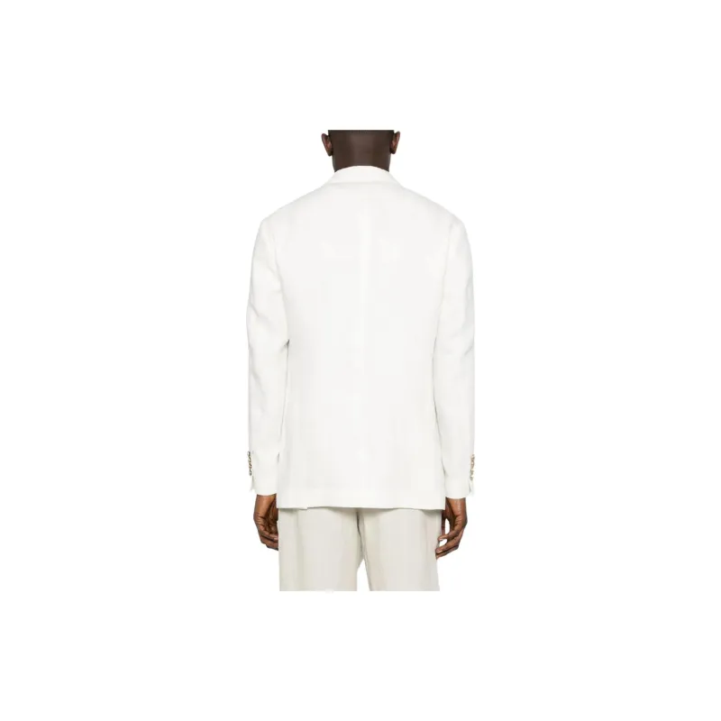Brunello Cucinelli Double Breasted Long Sleeved Blazer-2