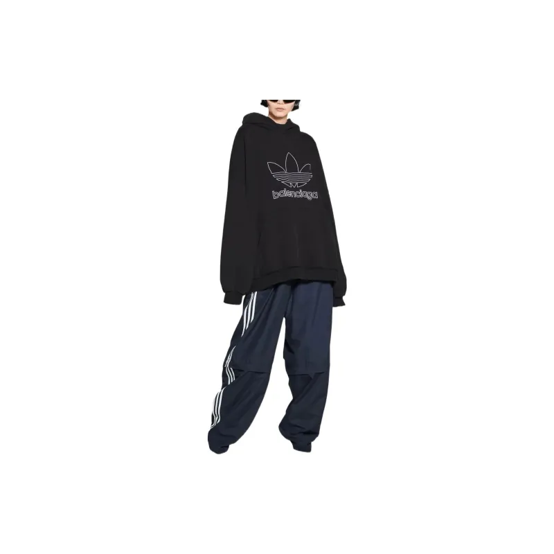 Balenciaga 2000s X Adidas Cotton Hoodie-3