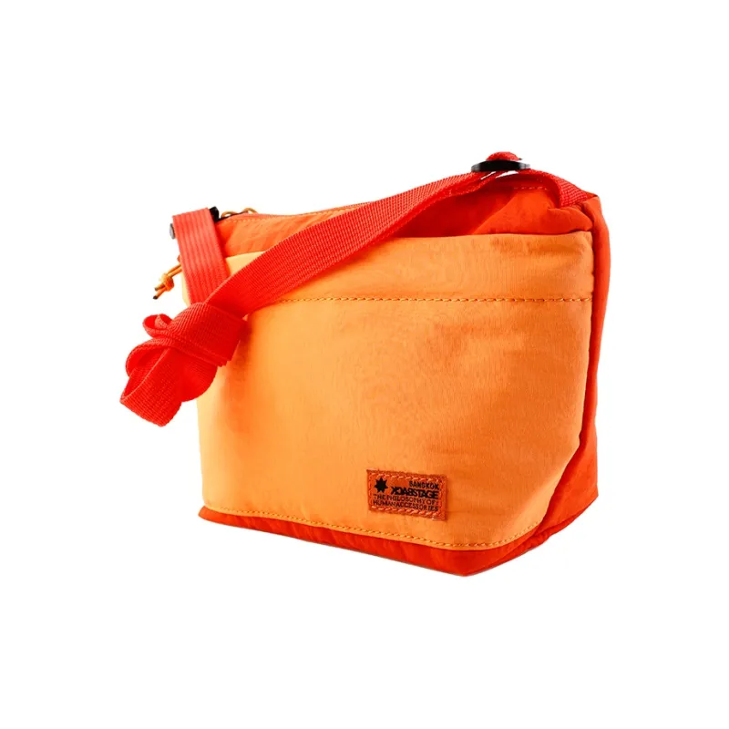 BACKSTAGE Polyamide Shoulder Bag Crossbody Bag Unisex Army Green/Orange/Yellow-4
