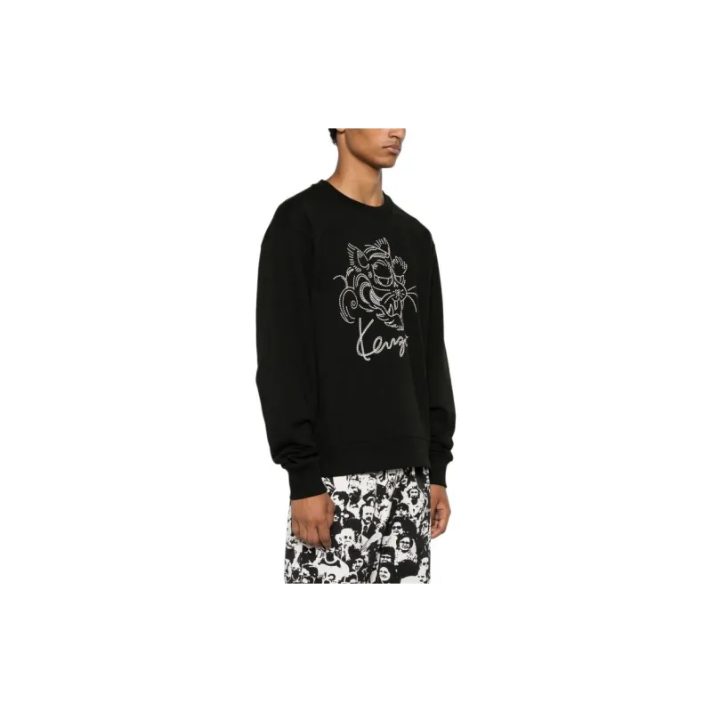 KENZO Star Tiger Embroidered Sweatshirt-3