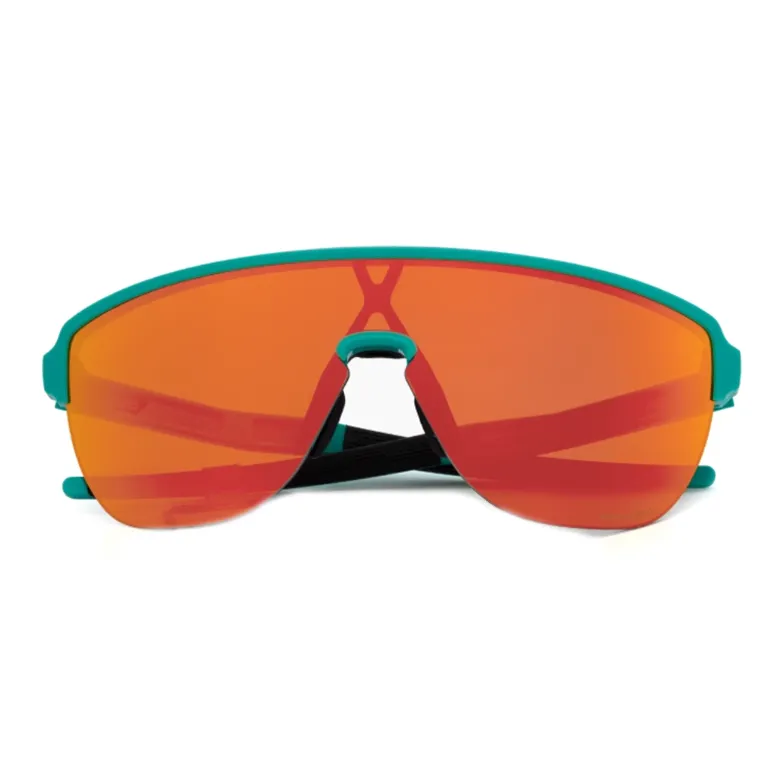Oakley Plate Frame Irregular Shape Sunglasses Unisex Light Blue-1
