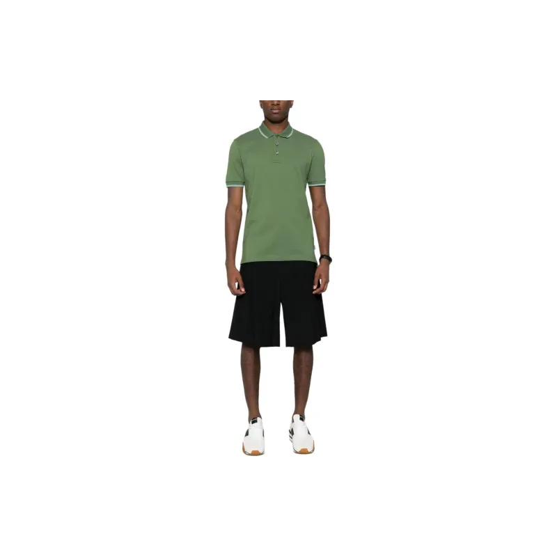 HUGO BOSS SS24 Polo Shirt Men's Apple Green-1
