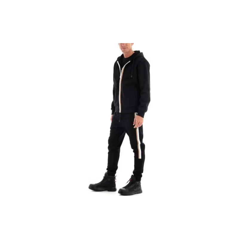 HUGO BOSS Knitted Sweatpants Men Black-3