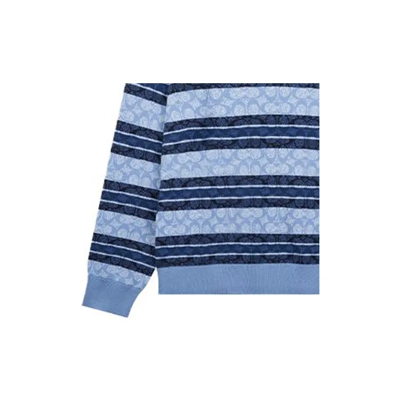 COACH Sweaters Men Blue-5