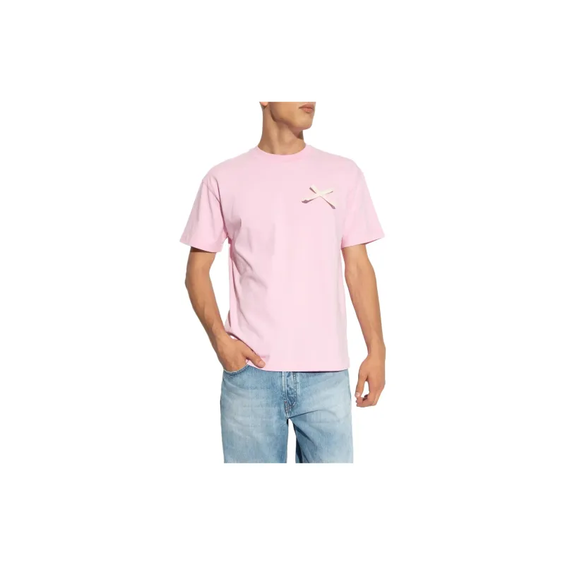 Jacquemus T-Shirts Men Pink-1