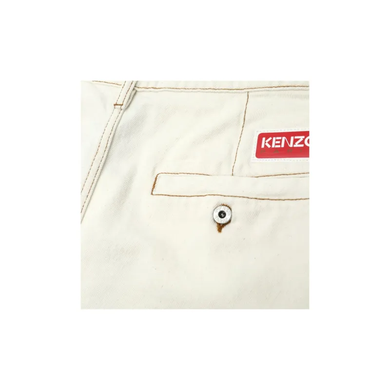 KENZO Creations Relaxed Straight Shorts-7