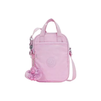 Kipling Canvas Bag, Crossbody Bag Mini Women's Miao Ling Pink Purple