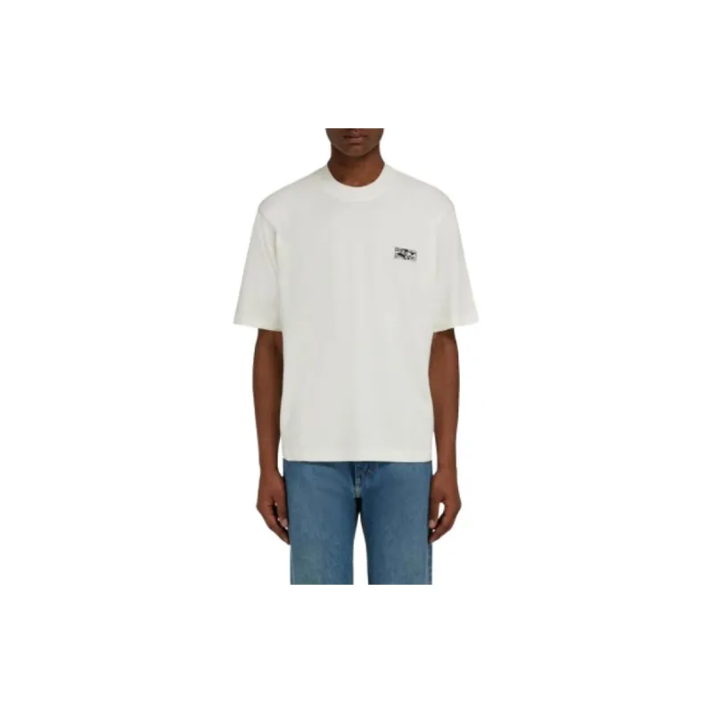 Ferragamo T Shirts Men White-2