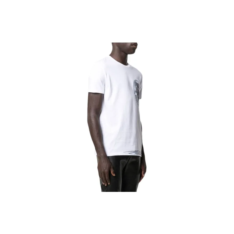 Alexander McQueen T Shirts Men White-3
