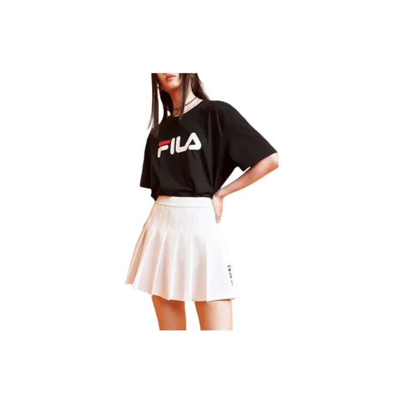 FILA T Shirts Unisex Black-3