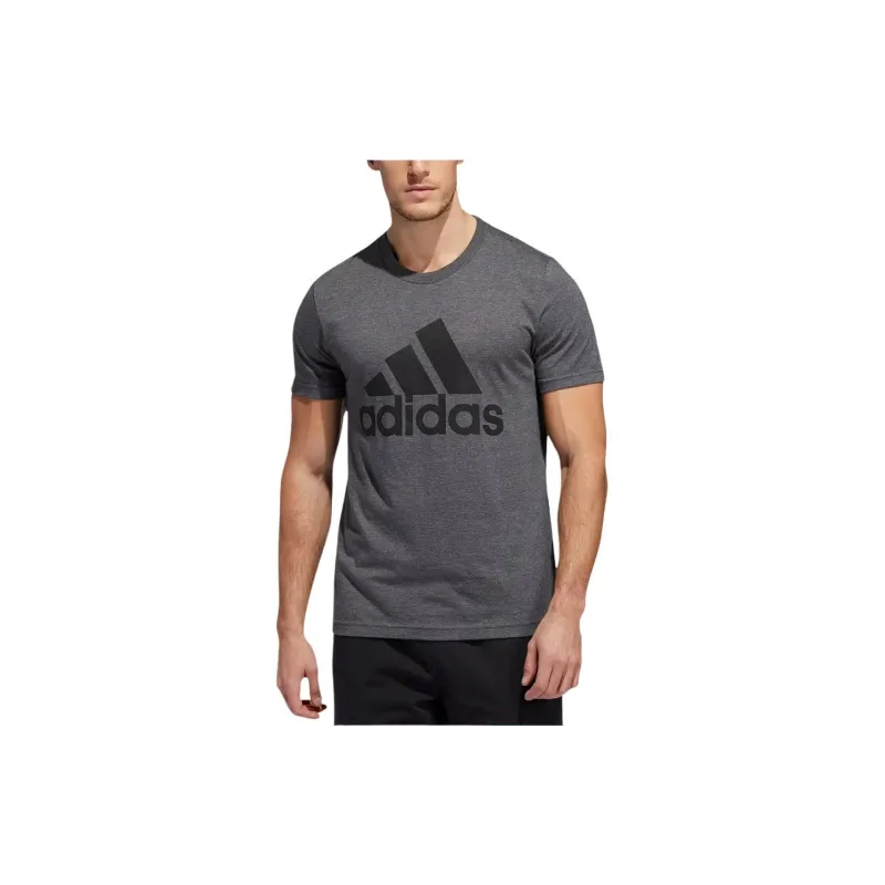 Adidas T Shirts Men Gray-2
