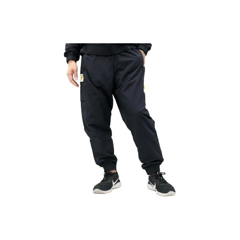 PUMA Ferrari Sports Pants Men Black-2