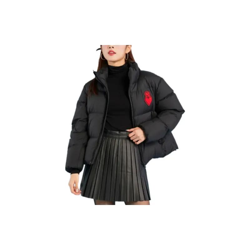 MLB Down Jacket Cropped Unisex Black-2