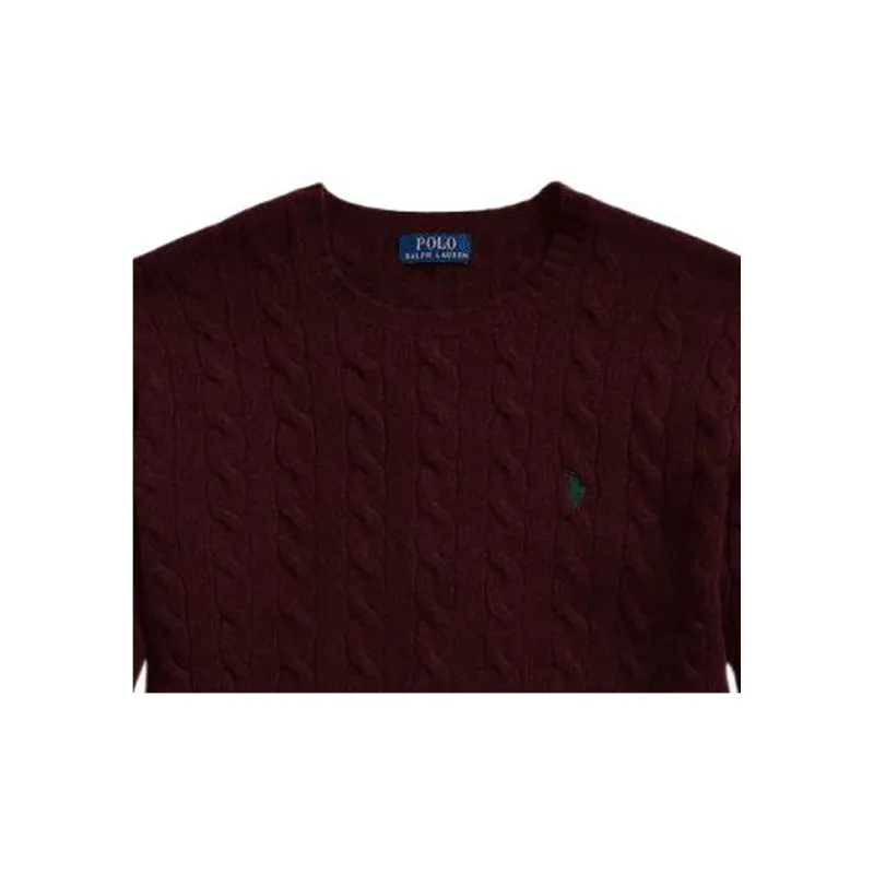 Polo Ralph Lauren FW22 Knitwear Men's Red Brown-4