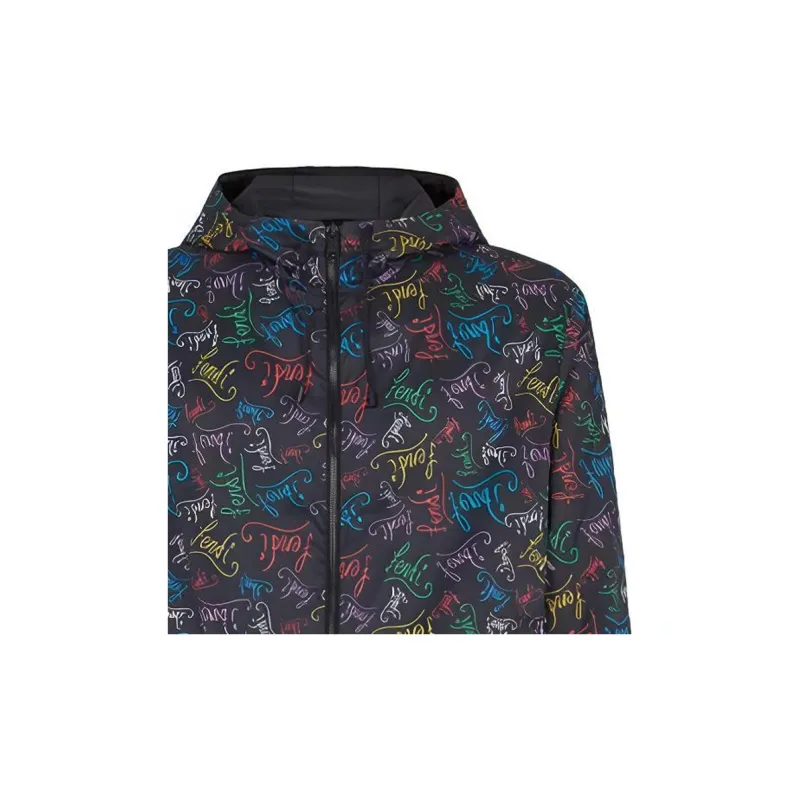 FENDI X Noel Fielding Print Reversible Jacket-6