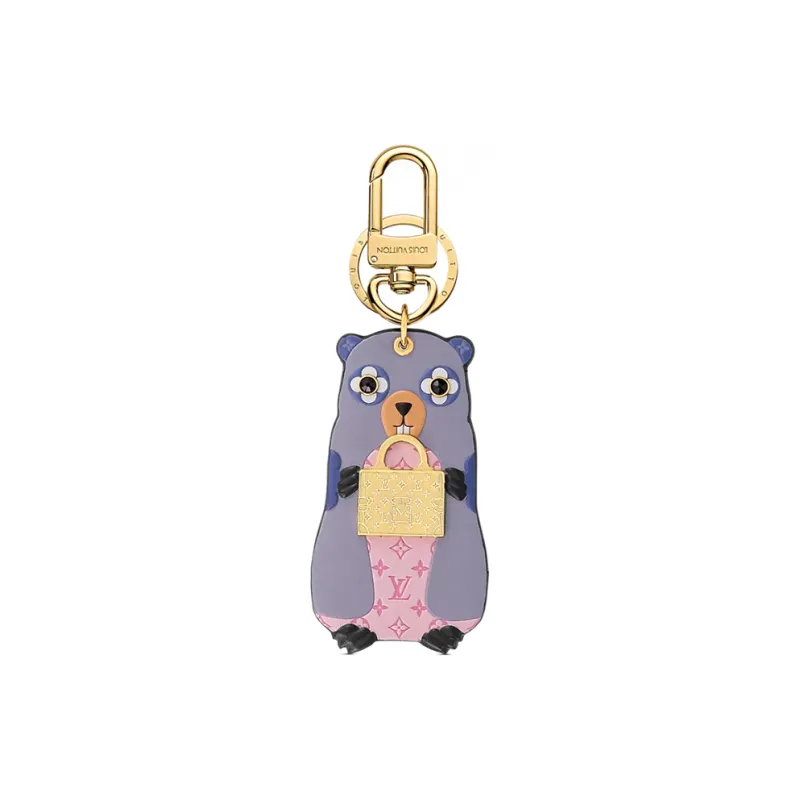 LOUIS VUITTON Keychains Unisex Gold-0