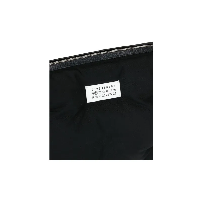 Maison Margiela Calfskin Crossbody Bag Shoulder Bag Men's Black-4