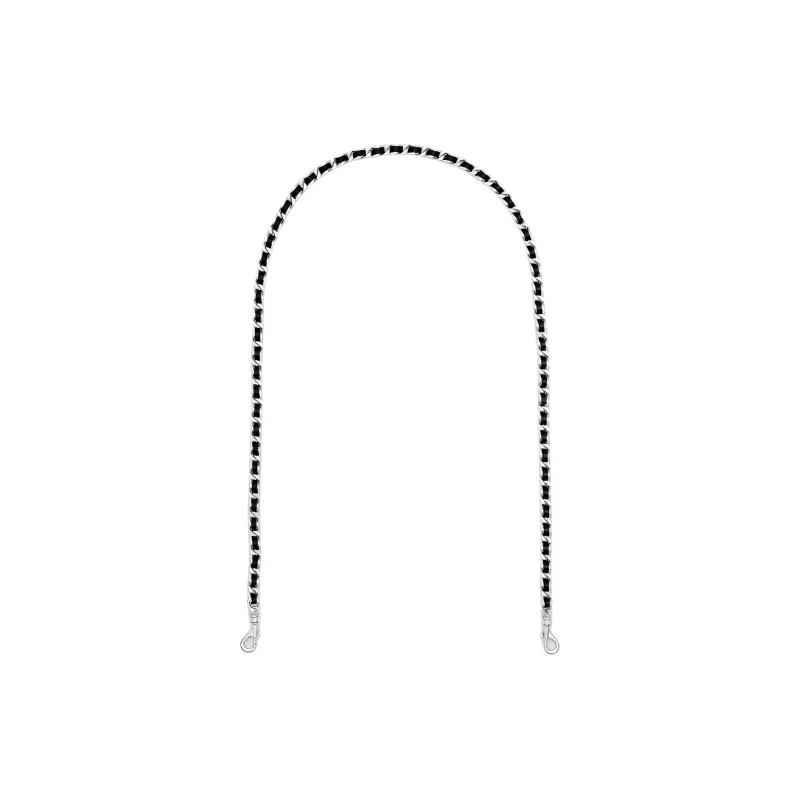 REBECCA MINKOFF Leather Bag Straps Women's Black-0