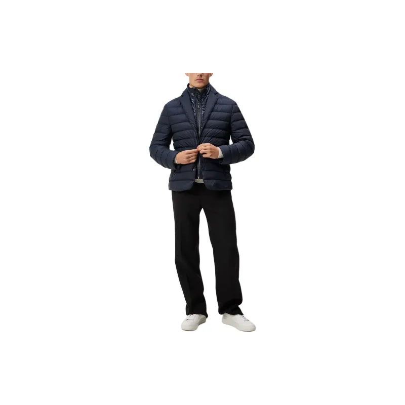 J.Lindeberg Bachus Down Blazer Jackets & Coats Men's Marine Blue-1