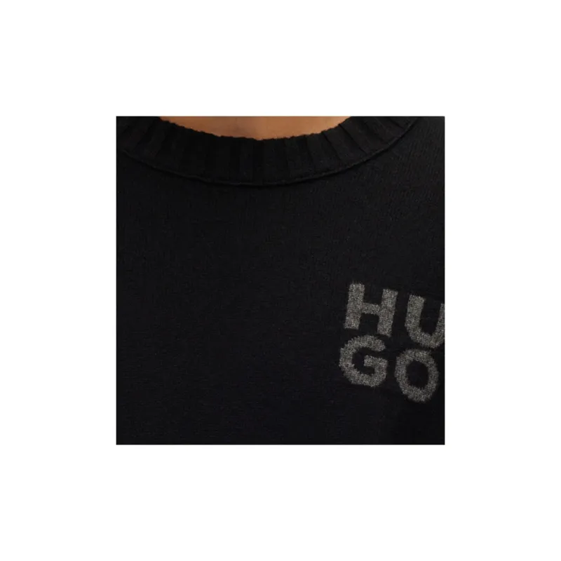 HUGO BOSS Sweaters Men Black-5