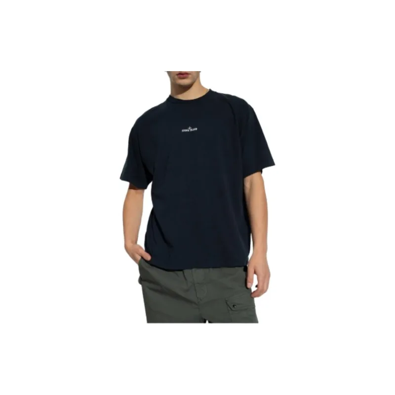 STONE ISLAND SS24 T Shirt Men's Marine Blue-3