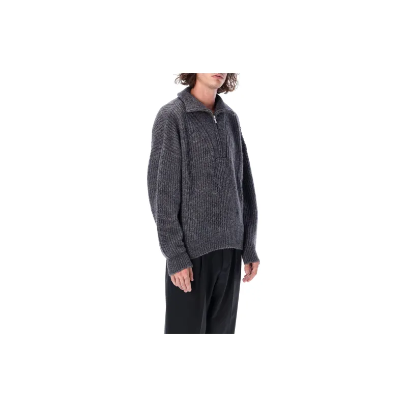 ISABEL MARANT Sweaters Men Gray-3