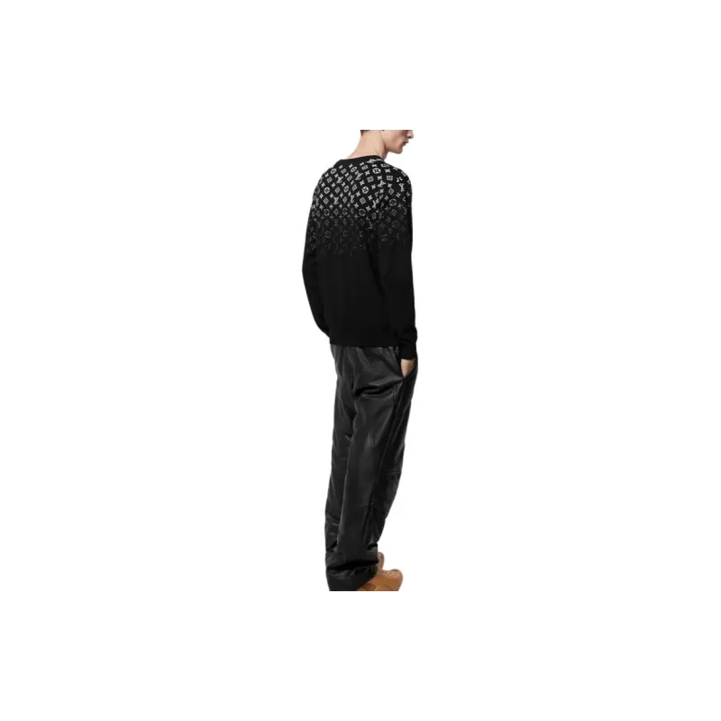 LOUIS VUITTON Gradient Cotton Crewneck-10