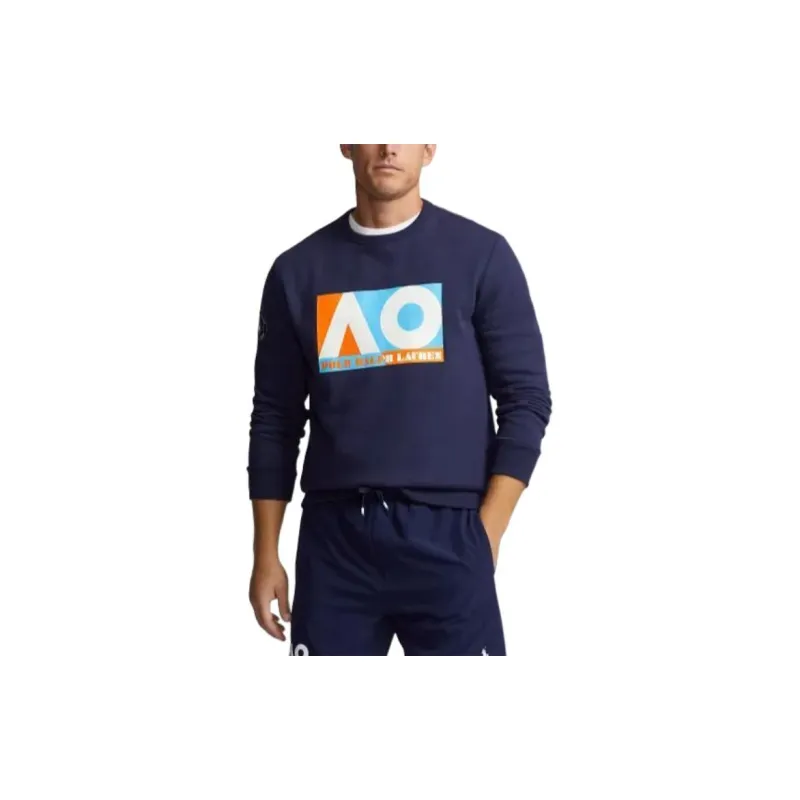 Polo Ralph Lauren Australian Open Fleece Sweatshirt Sweatshirt Men's Blue-2