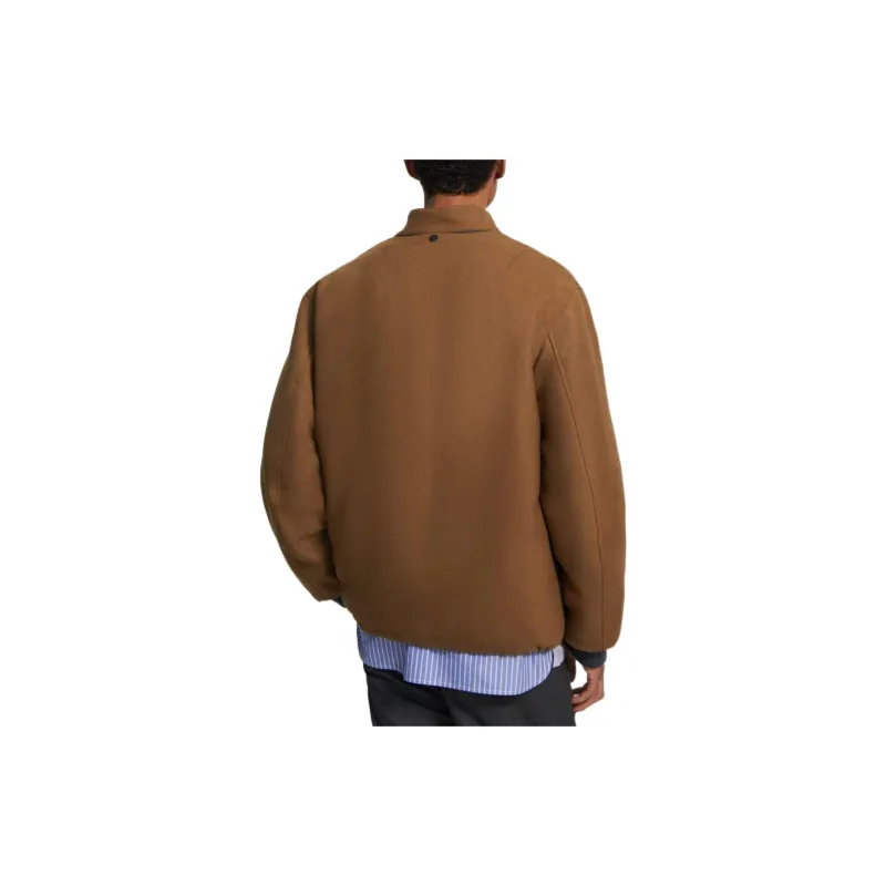 THEORY Jackets Men Brown-2