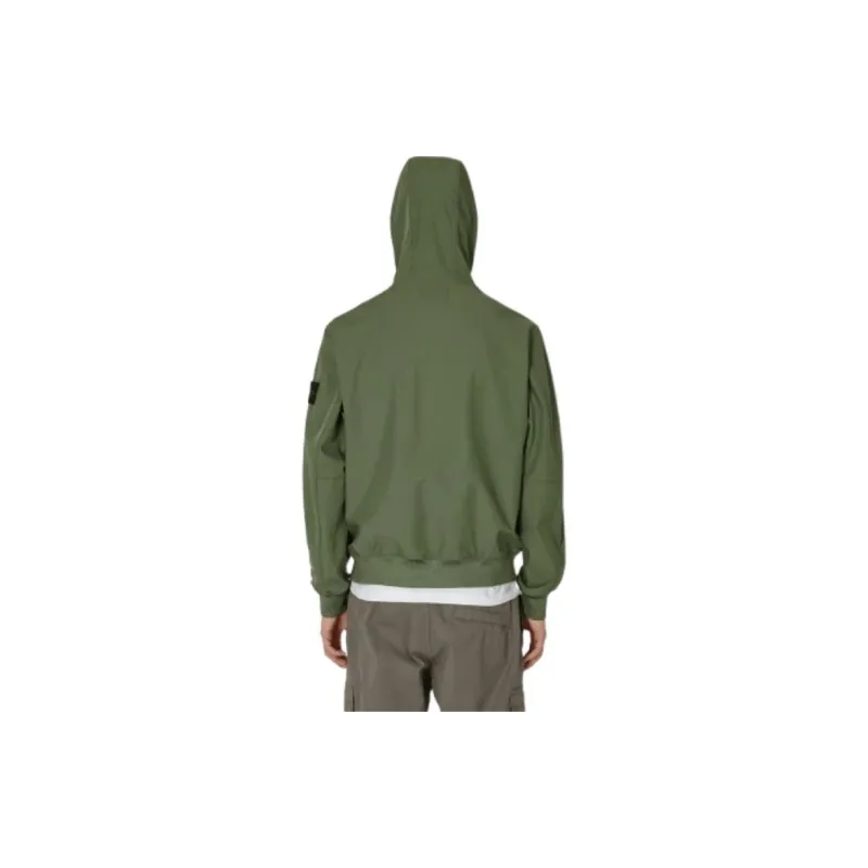 STONE ISLAND Button Up Hooded Jacket-3