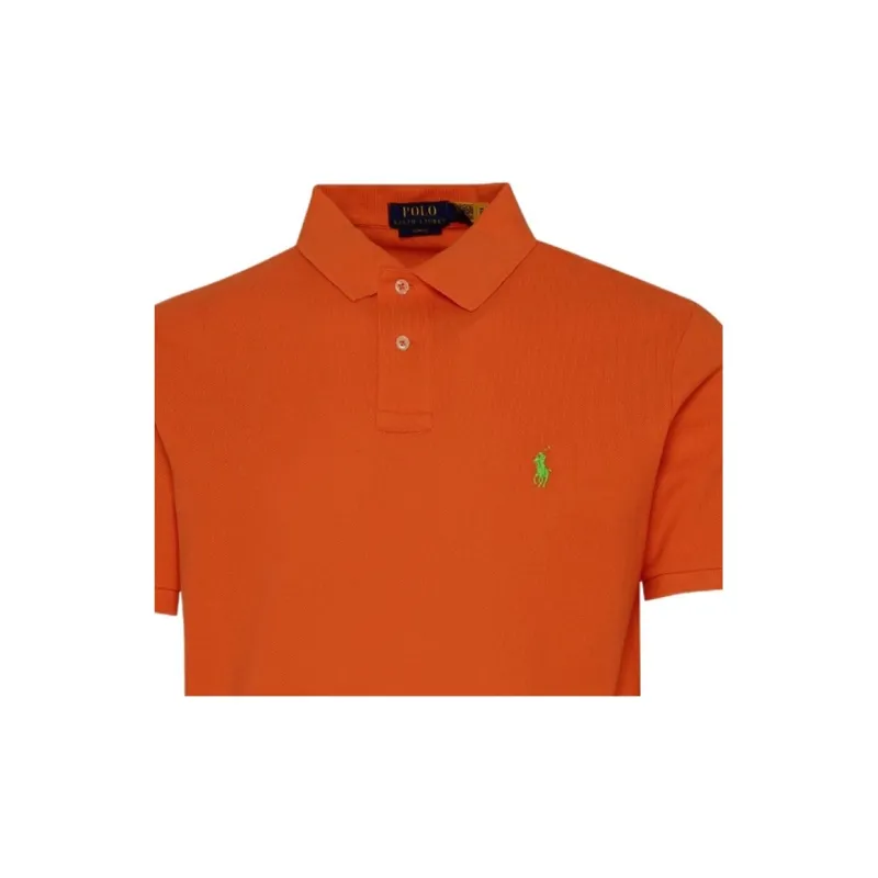 Polo Ralph Lauren SS23 Polo Shirt Men's Orange-3