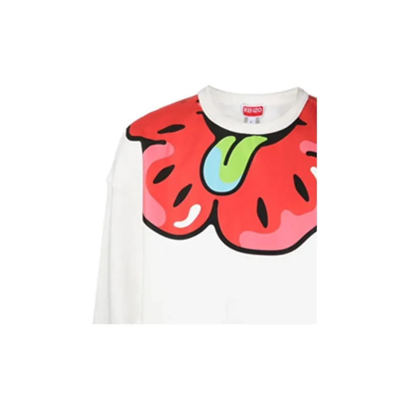 KENZO Boke Printed Crewneck Sweatshirt-4