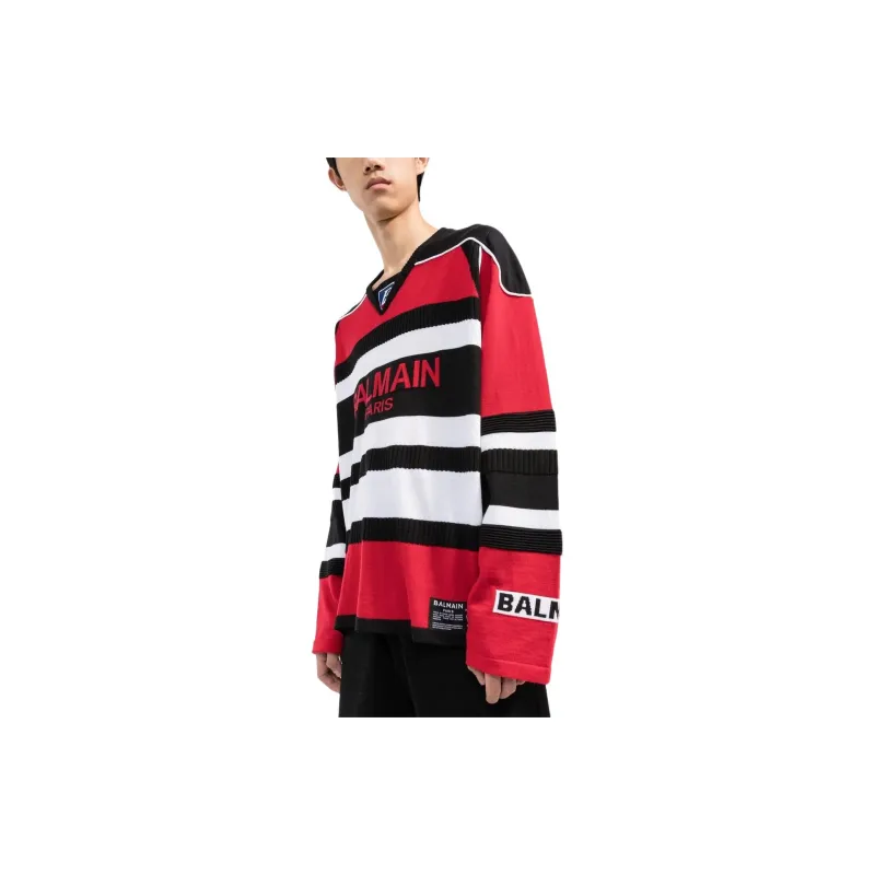 BALMAIN B Sporty Boxy Sweatshirt-2