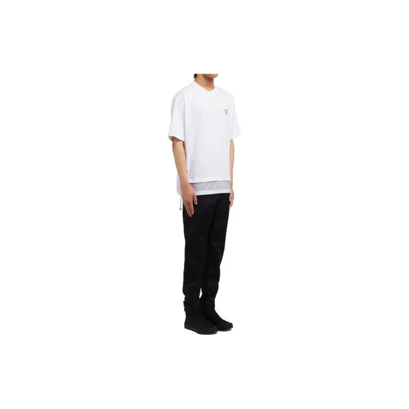 PRADA Re-Nylon T-Shirt Men's White-2