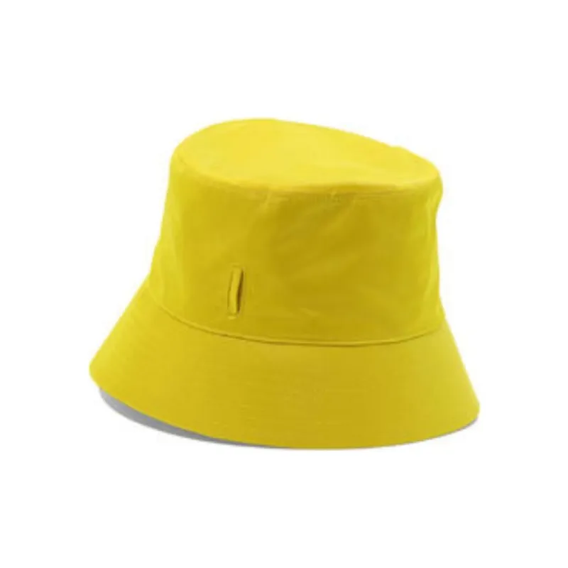 PRADA Recycled Nylon Bucket Hats Women's Yellow-2
