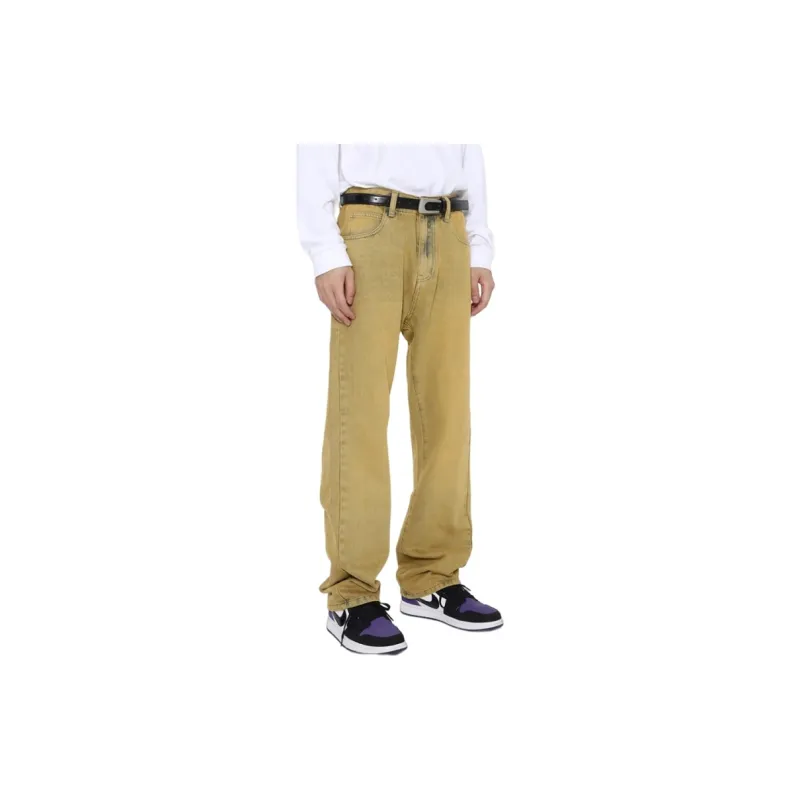 Voguo Relay Jeans Unisex Yellow-4