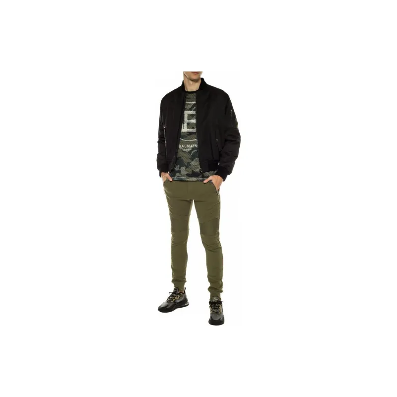 BALMAIN T-Shirts Men Green-2