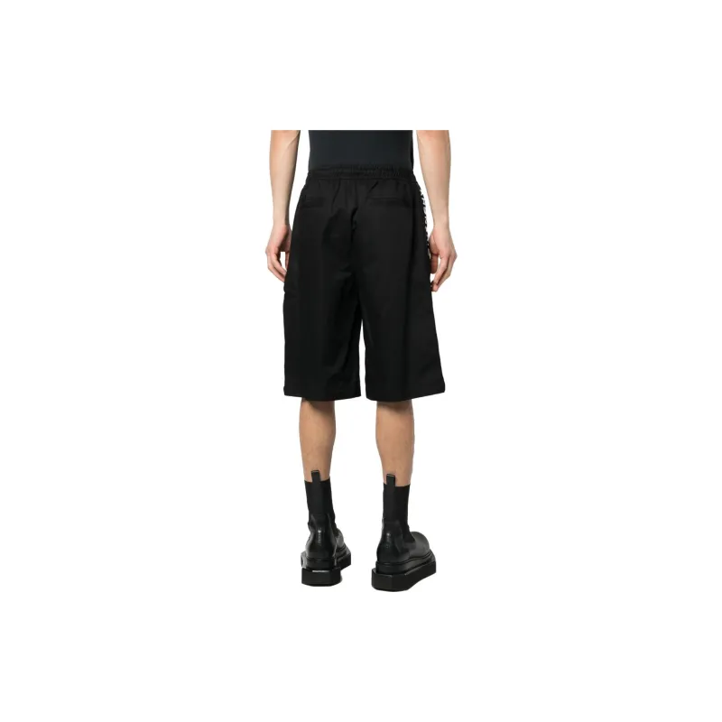 Givenchy Logo Tape Elastic Waist Shorts-2