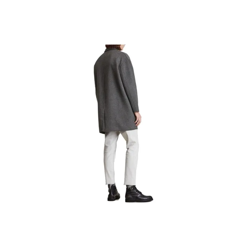 ALLSAINTS Coats Men Charcoal Gray-2