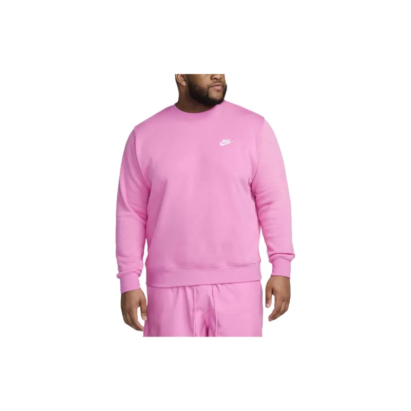 Nike Sportswear Club Fleece Sweatshirt Men's Pink-4