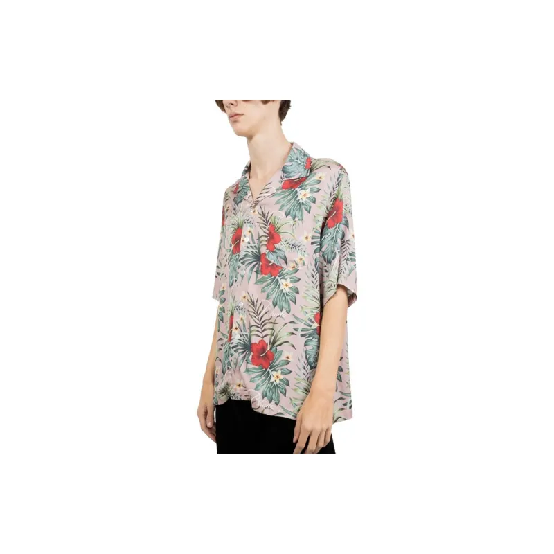 RHUDE Hawaiian Logo Rayon Shirt-3