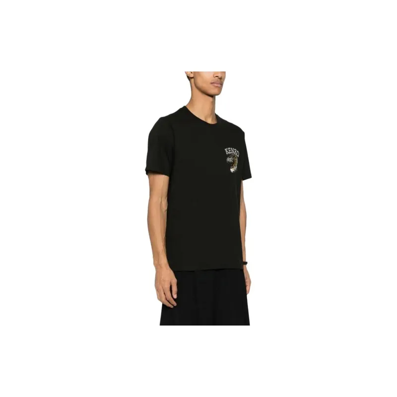 KENZO Varsity Jungle Cotton T shirt-3