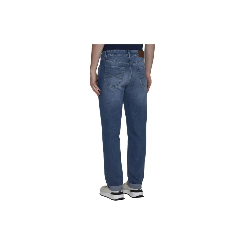 Brunello Cucinelli Mid Rise Straight Leg Jeans-3