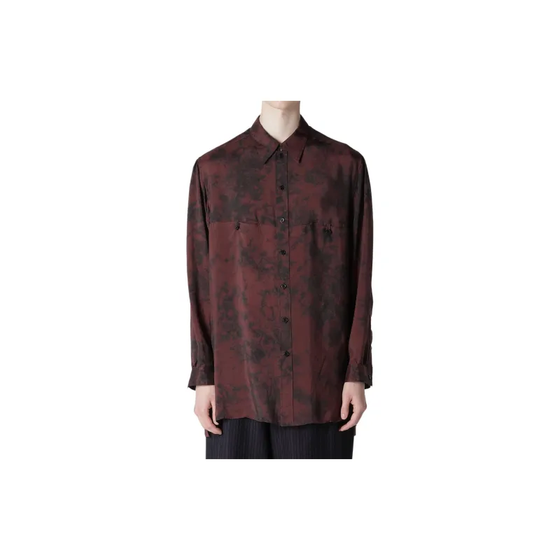 Yohji Yamamoto Absrtact printed Shirt-2